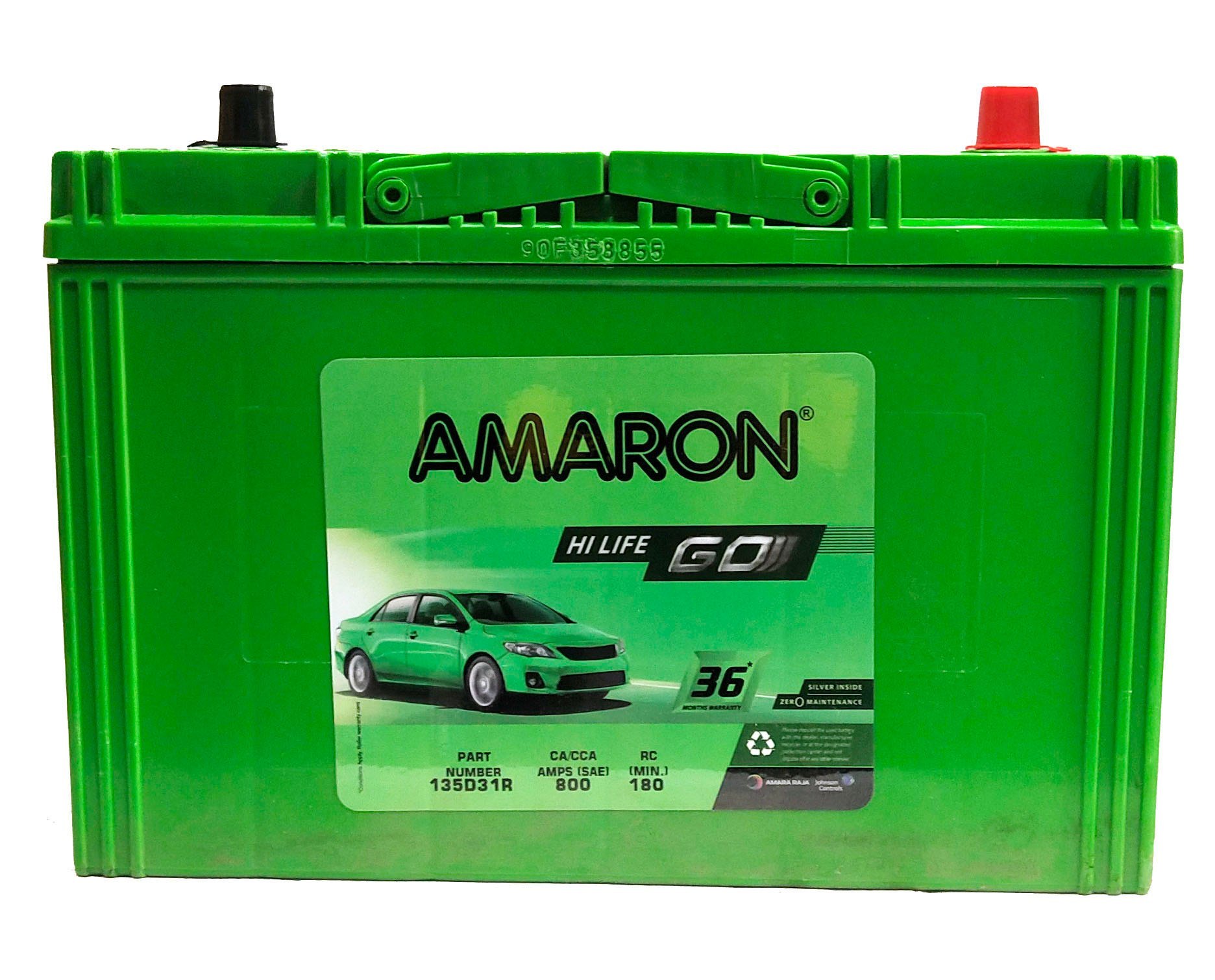 Amaron Hi-Life Go sedan / suv battery available at Shree Battery shop near me in Greater Noida